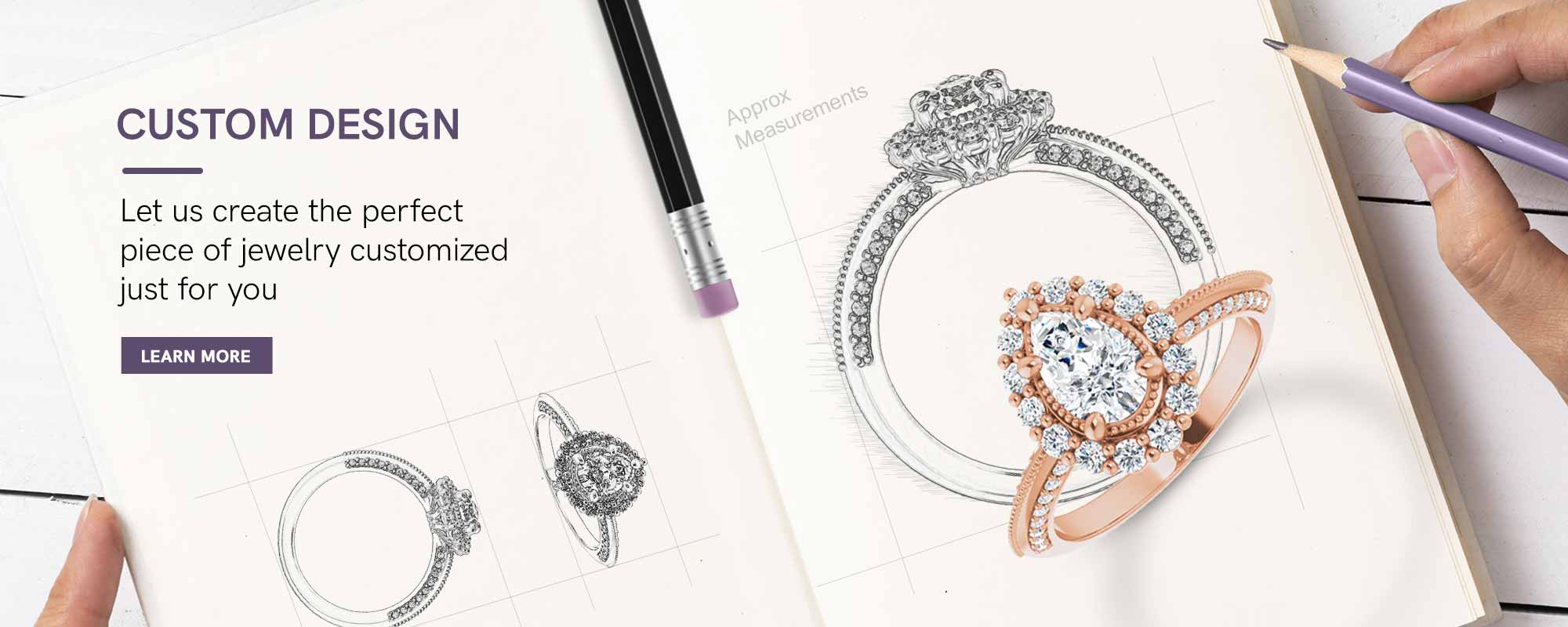 Custom Design your ring in Los Banos CA